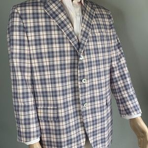 Oxxford Clothes - Highest Quality plaid jacket